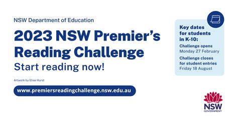 premiers reading challenge 2023.